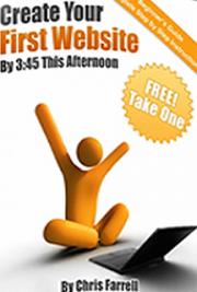 Create Your First Website by 3:45 this Afternoon