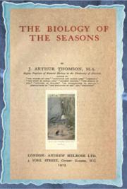 The biology of the seasons (1915)