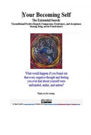 Your Becoming Self: The Existential Search