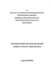 Lise &Ouml;ğrencilerinin M&uuml;zakere Becerilerini Artırmaya Y&ouml;nelik Yardım Programı