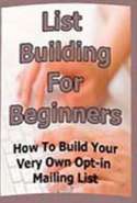 List Building for Beginners