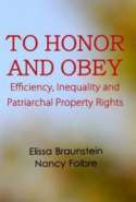 To Honor and Obey: Efficiency, Inequality and Patriarchal Property Rights