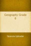 Geography Grade 6