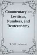 Layman's Commentary on Leviticus, Numbers, and Deuteronomy