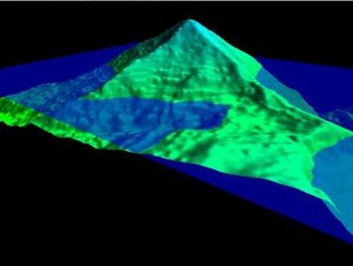 Piramida Gunung Putri Selatan-Timur