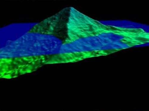 Piramida Gunung Putri Selatan-Barat